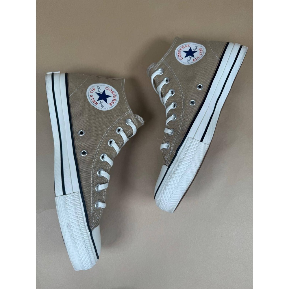 Converse Chuck Taylor Pro High Top Womens 8.5 Mens 6.5 Sneakers Khaki Tan CONS